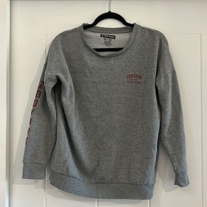 Grey sweater by Zoo York